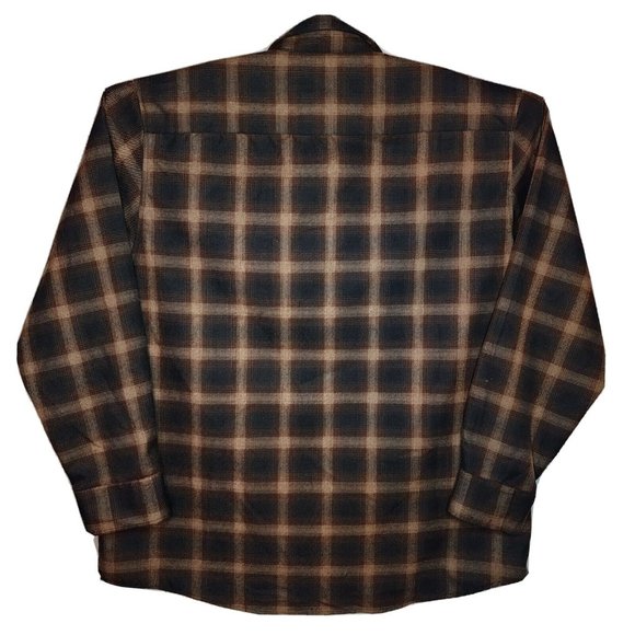 DIXXON The BOURBON Flannel Shirt - Men's 3XL - OG Pre-Pleat - Snaps RARE - Picture 2 of 4